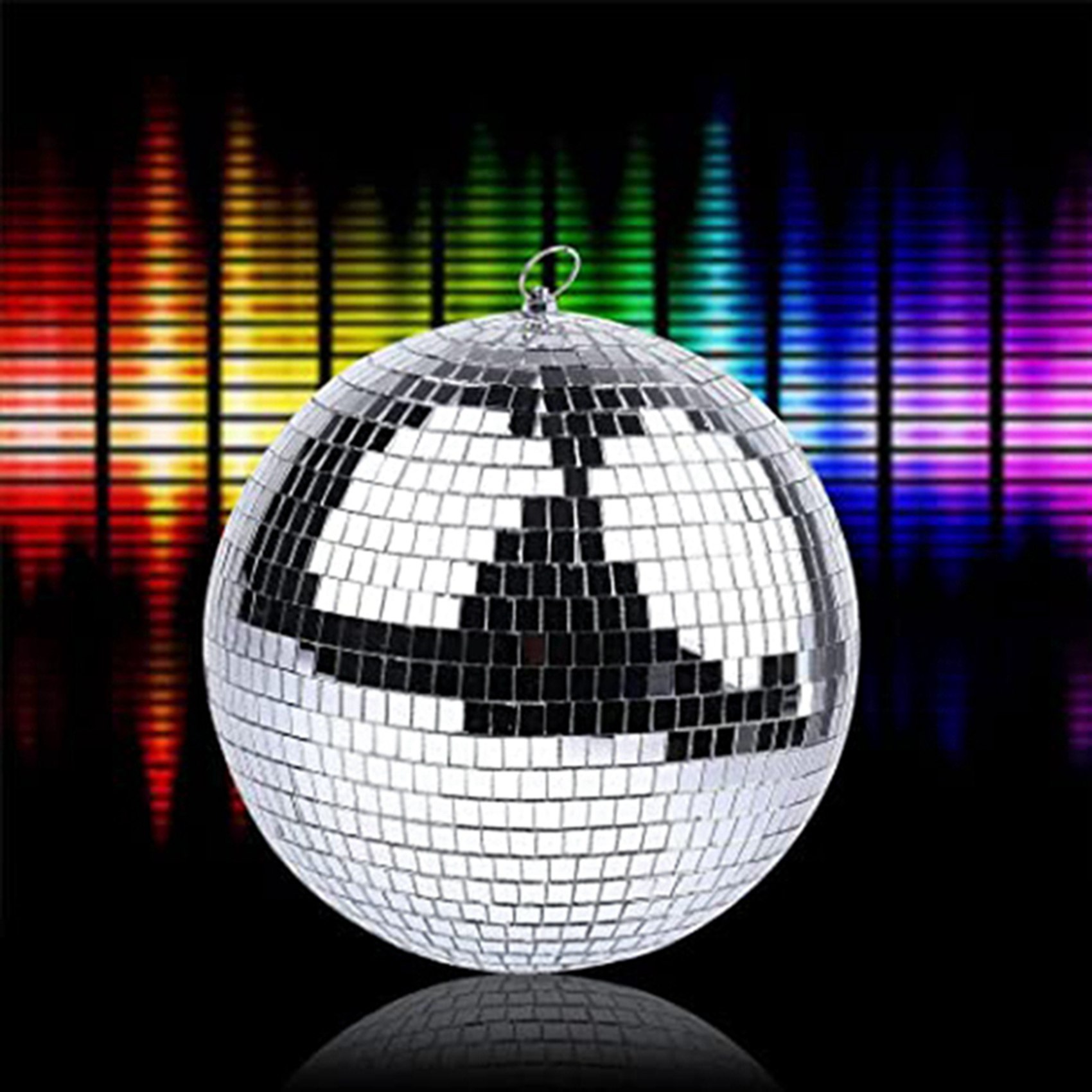 Lighting Effect Home Decor - AA05 6X Gümüş Aynalı Disko Topu