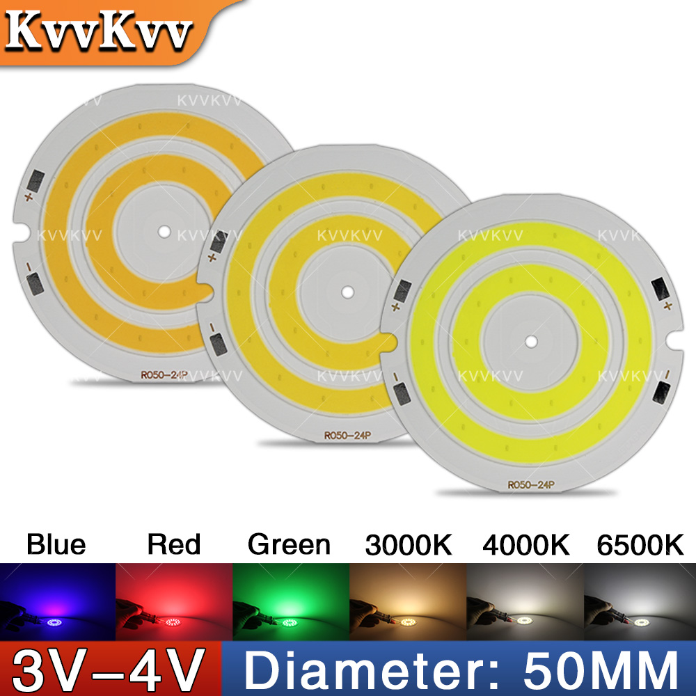 Lighting Decor House - 3V 4V Yuvarlak COB LED Lamba