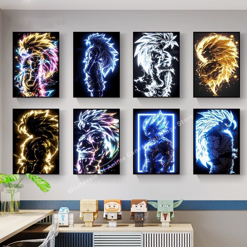 Lighting Effect Home Decor - Anime Dragon Ball Wukong Neon Işık