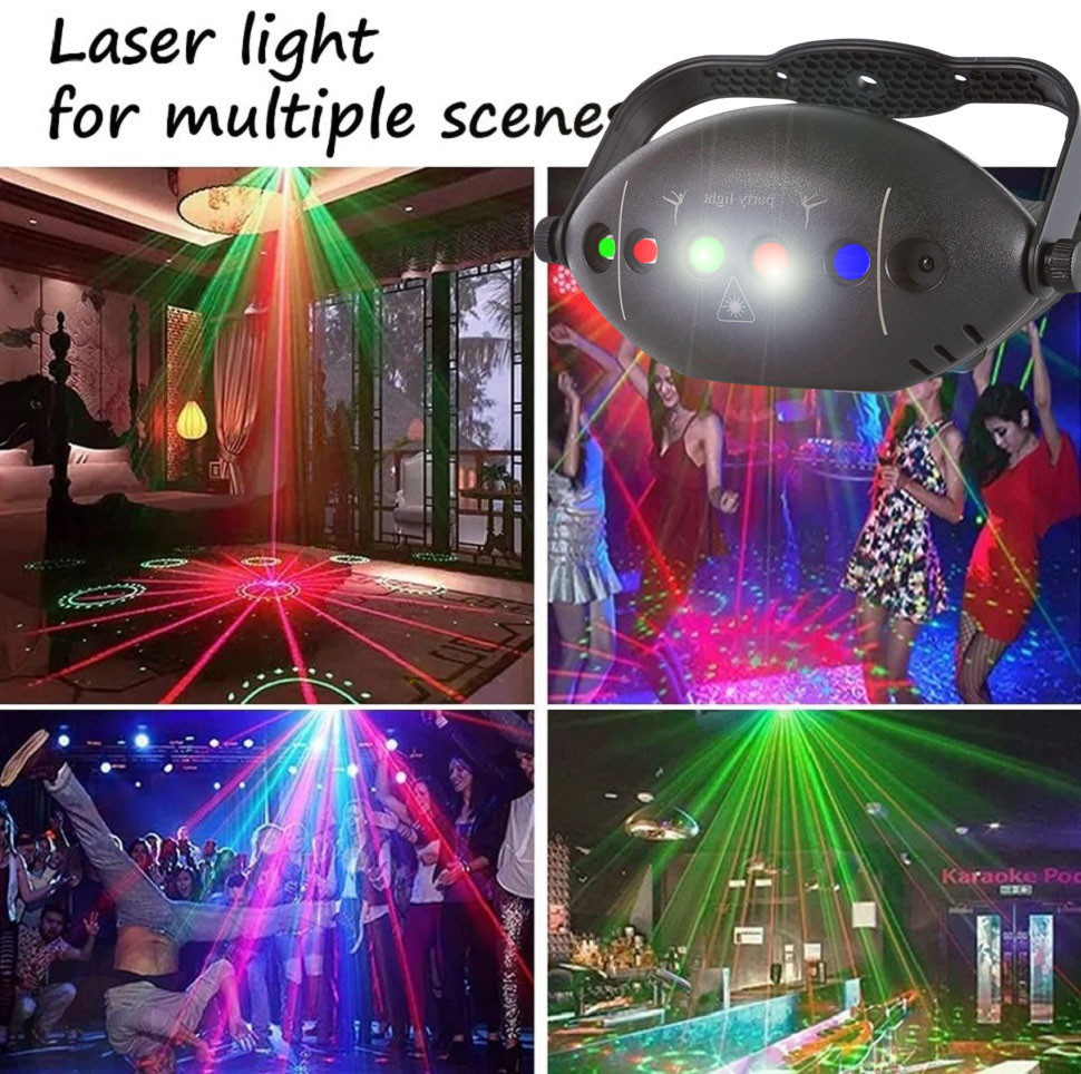 RGB disko ışıkları sahne DJ pa - Lighting Effect Home Decor incelemesi ve fiyatı