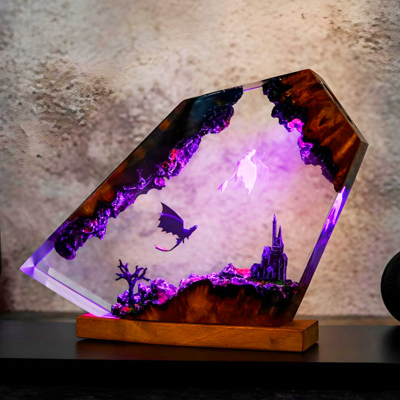 Yaratıcı Reçine Gece Lambası Y - Decor Lighting Sales incelemesi ve fiyatı