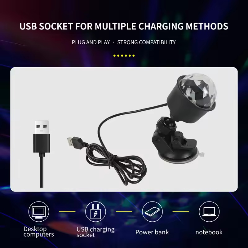 RGB Ses Aktifli LED Disko Topu - Lighting Effect Home Decor incelemesi ve fiyatı