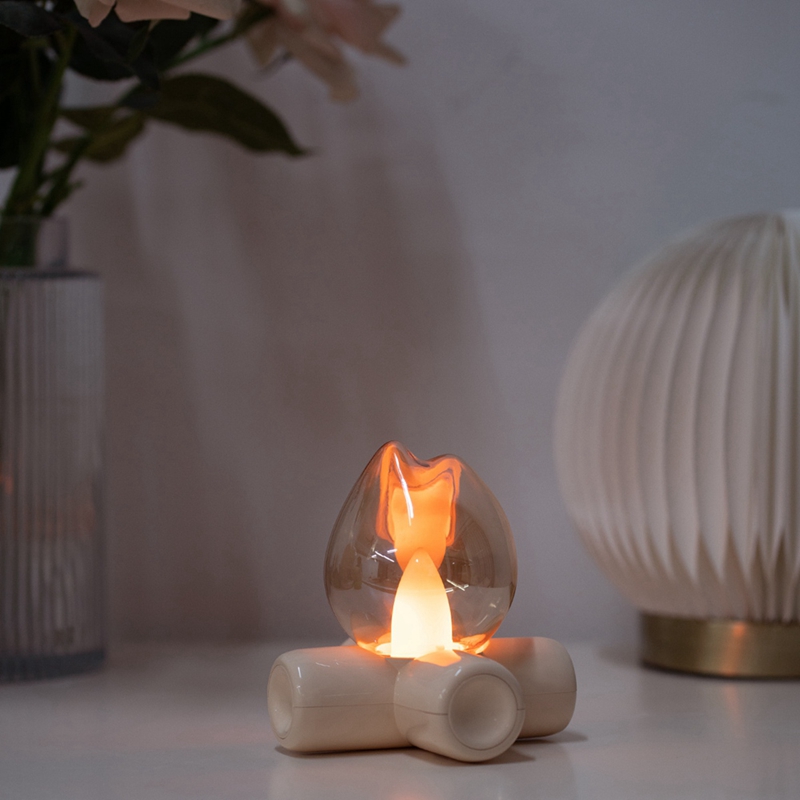 LED Alevli Ateş Ampul Başucu M - Lighting Effect Home Decor incelemesi ve fiyatı