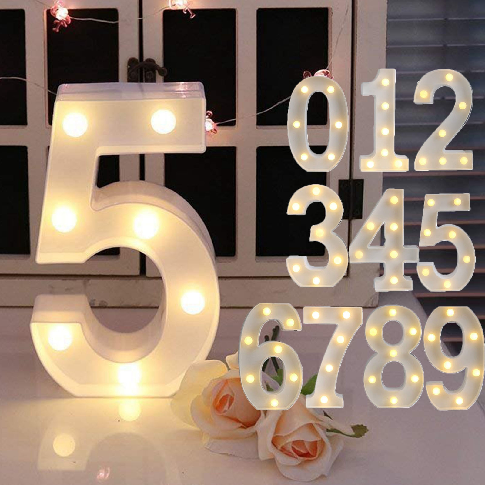 Light Up Mektup Led Alfabe Num - Lighting Decoration Stand incelemesi ve fiyatı