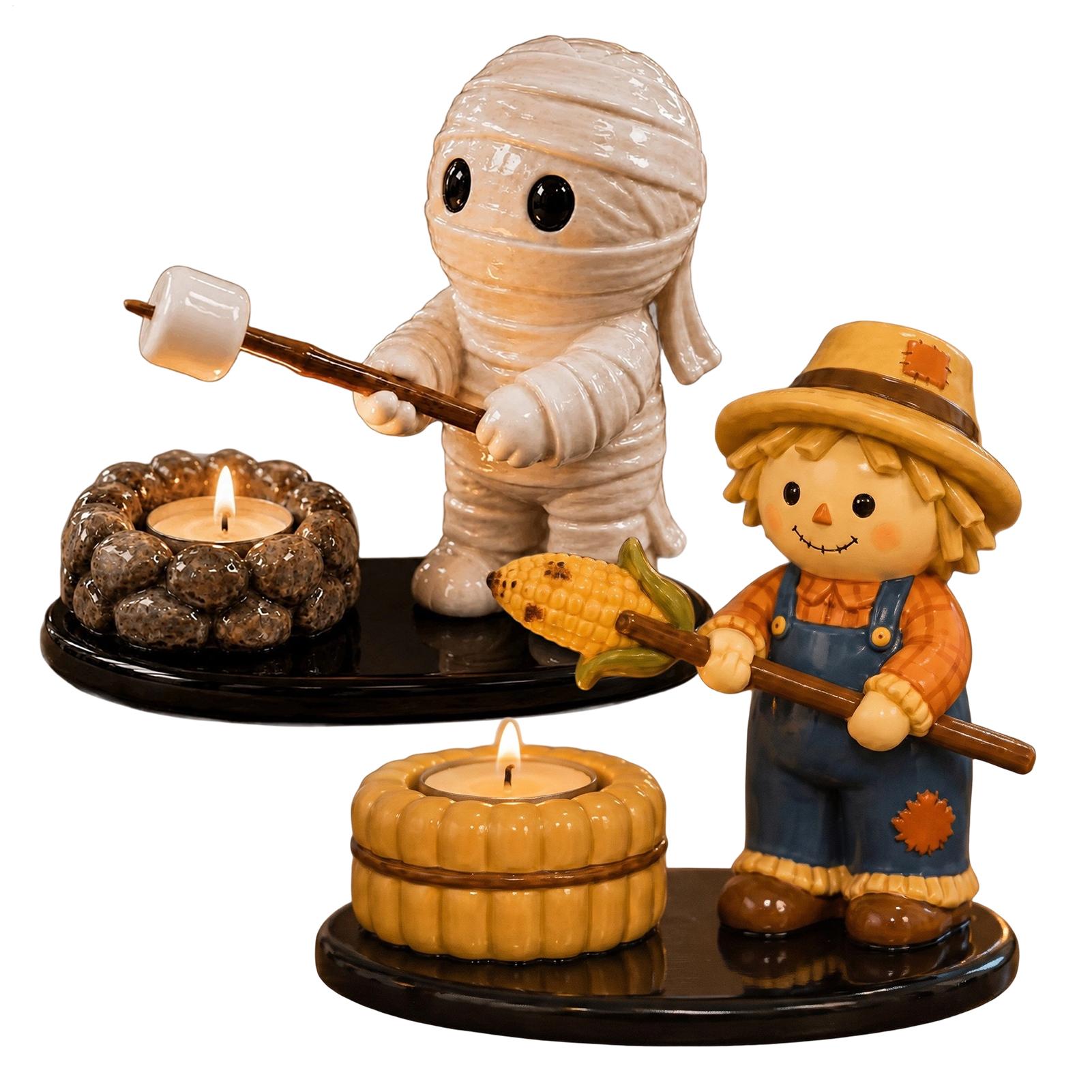 Tea Light Mumluk Reçine Komik  - Lighting Decoration Stand incelemesi ve fiyatı
