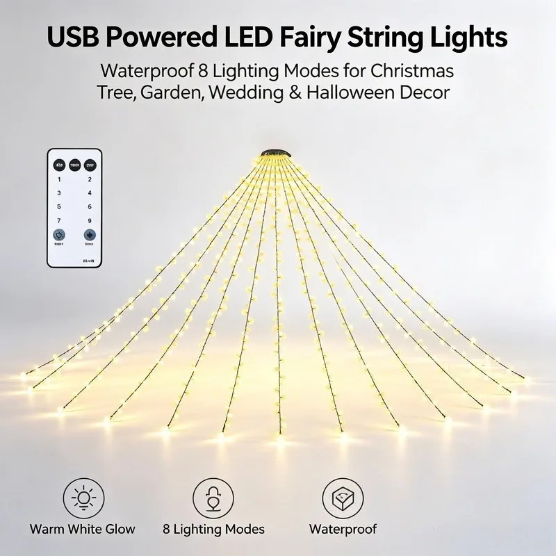 Su Geçirmez USB LED Işık Zinci - Wedding Lighting And Decor incelemesi ve fiyatı