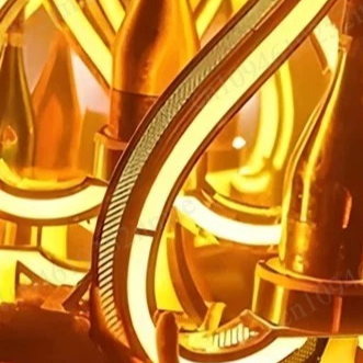 Demir Sanatı LED Işıklı Şarap  - Lighting Decoration Stand incelemesi ve fiyatı